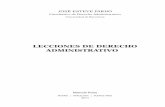 Lecciones De Derecho Administrativo, José Esteve Pardo, ISBN 9788497689007