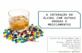 A interação do álcool com outras drogas e medicamentos