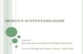 Aula 04 - Design e Sustentabilidade