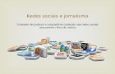 Redes Sociais e Jornalismo