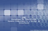 Paradigmas da comunicação IHC