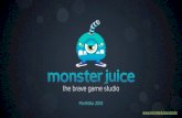 Monster Juice Portfolio 2013