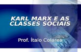 Karl marx e as classes sociais