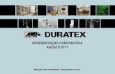 Duratex - Apresentação Corporativa 2T11
