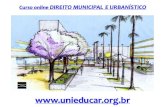 Curso online direito municipal e urbanistico