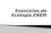 55 exercícios ecologia enem
