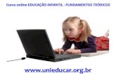 Curso online educacao infantil fundamentos teoricos