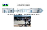 Licenciatura em Ciências Naturais
