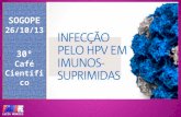 Infecção pelo HPV em imunosuprimidas