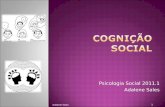 Cognição social (slides da aula)