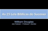 25 Leis Bíblicas - 5 Pilares