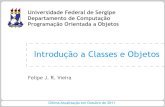 POO - Aula 04 - Introdução a classes e objetos