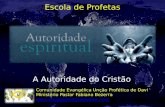 Escola de profetas - A Autoridade do Cristão