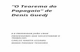 "O Teorema do Papagaio" de Denis Guedj