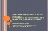 Marcas de tecnologizaçãodo discurso   estratégias de comunicação dohotel ibis através do seu site
