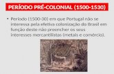 Brasil Pré Colonial (1500 1530)