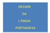 Origem da língua portuguesa