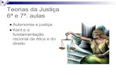 Teorias da Justiça - Aulas 6_e_7 - Prof Flamarion Caldeira Ramos