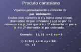 Produto cartesiano e função  definição