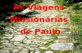 Viagens missionárias de Paulo