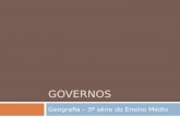 Governos de Vargas até Sarney (Ditadura e Nova República)