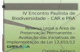 IV EPBio - Reserva Legal e Área de Preservação Permanente