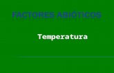 Factores abióticos temperatura