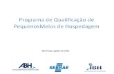 Palestra - Marcelo Safadi - Programa de Qualificação de Pequenos Meios de Hospedagem