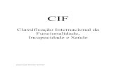 CIF - Classificação Internacional da Funcionalidade, Incapacidade e Saúde