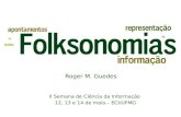 Folksonomias - Apontamentos no Âmbito da Representação da Informação