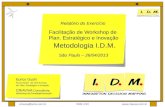 Relatorio (Exemplo) de IDM em Treinamento Test Drive - Abril 2013