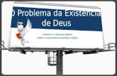 O Problema da Existência de Deus