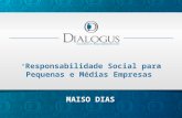Responsabilidade Social para Pequenas e Médias Empresas - Dialogus Consultoria