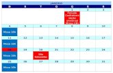 Calendario  EJC-NSDP 2009