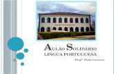 Língua Portuguesa - Aulão Solidário - Miron Barbosa