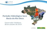 Apresentação - Bacia do Rio Doce - ANA - 08.10.2013 - Antônio Lima
