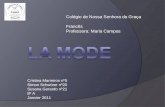 La Mode par Cristina; Simon, Susana- 8ºA