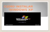 Como instalar windows xp