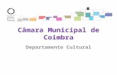 Câmera municipal de coimbra: Departamento Cultural