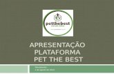 Apresentação Plataforma Pet the Best