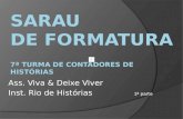 Formatura voluntários Rio de Histórias - parte 1