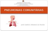 Pneumonias comunitárias em pediatria
