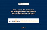 Panorama de industria de bebidas Brasil