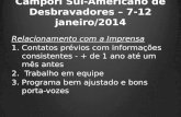 Case Assessoria de Imprensa Campori Sul-Americano Desbravadores jan2014