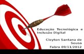 Educação tecnologica e inclusão digital