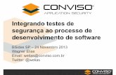 Integrando testes de segurança ao processo de desenvolvimento de software