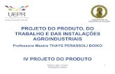 IV PROJETO DO PRODUTO - 4.1 ATRIBUTOS DO PRODUTO - v. Sabor e Aroma - Slides de Aulas