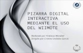 Pizarra Digital Interactica mediante el uso del Wiimote (F. Morabet)
