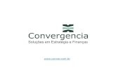 Apresentação Geral Convergência 2011
