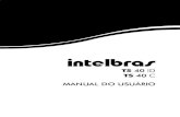 Manual do Telefone Sem Fio TS 40 ID Intelbras - LojaTotalseg.com.br